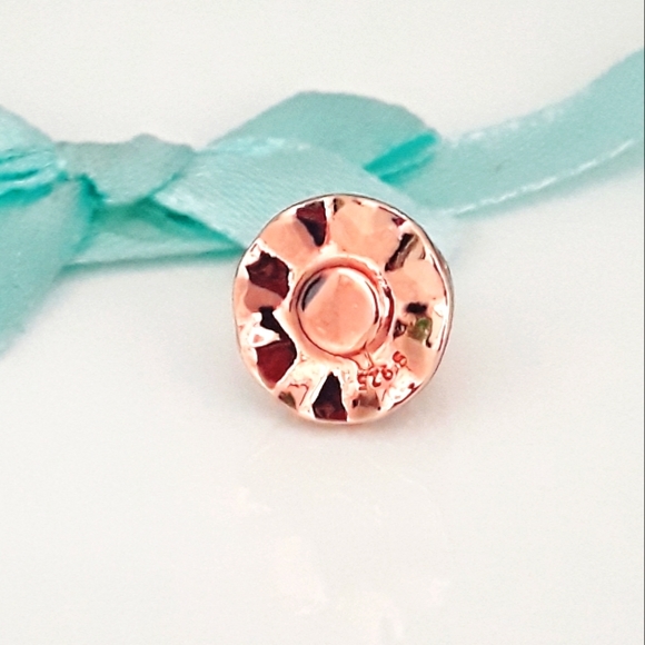 S925 Rose Gold crystals Christmas Tree charm Pandora compatible - Picture 3 of 5